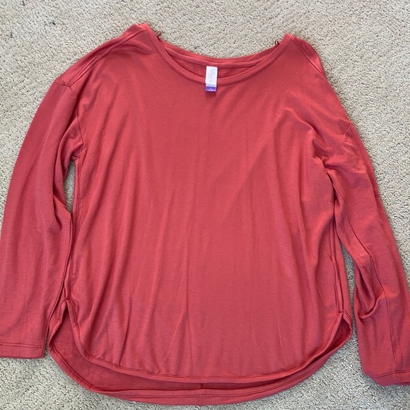 Secret Treasures Orange Long Sleeve Sleepwear